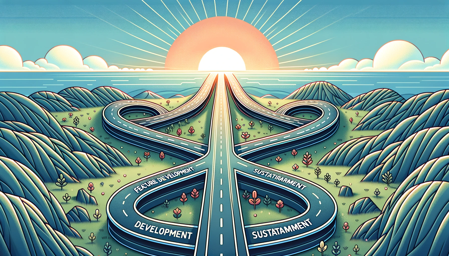 Melding Feature Development and Sustainment into a Seamless Workflow